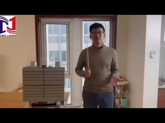 Système de pinceau à ressort pour système de revêtement en pierre