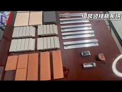 Ensemble du système de fixation vertical