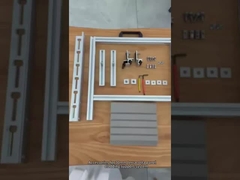 Facilité d'installation et système réglable pour le panneau en terre cuite de 30 mm