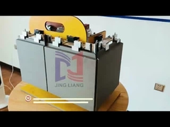 Système de support de façade de panneau en terre cuite amovible