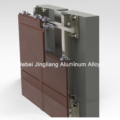 qualité  20mm Thickness Terracotta Facade Support System usine