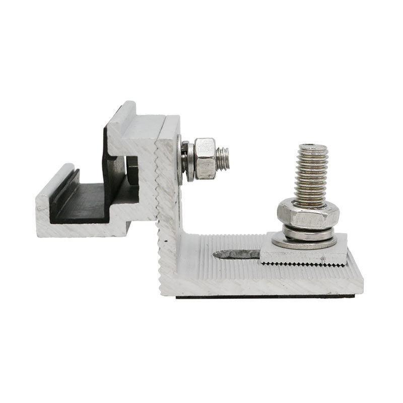 Système de fixation des panneaux en terre cuite Clips en aluminium Façade revêtement en céramique 3004 Profil avec support d'angle