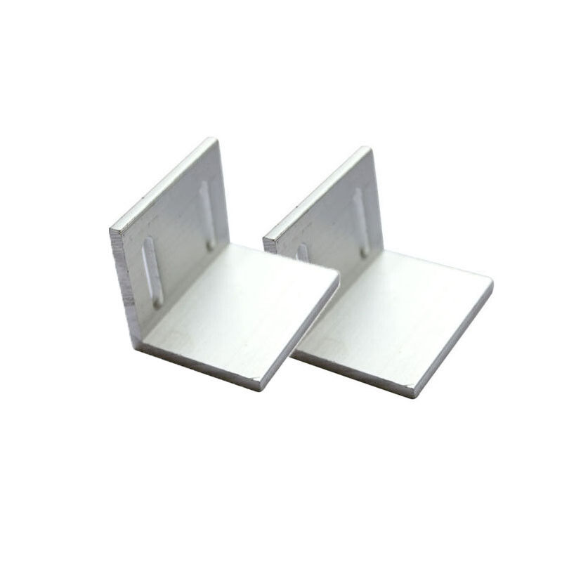 Parement de rideau des supports de coin métalliques plafond de montage à 90 degrés angle supports métalliques