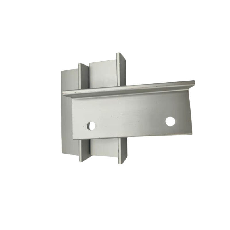 Clamps solaires pour toit en métal industriel alliage d'aluminium couleur argentée
