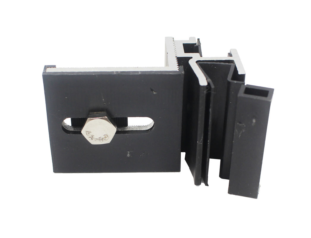 Facilité d'installation Durabilité avec système de support de revêtement de pierre en aluminium anodisé naturel