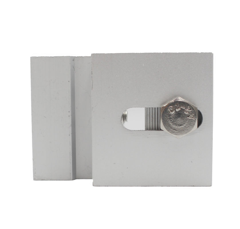 Systèmes de support de murs en briques d'aluminium avec anodisation et pulvérisation pour une installation facile