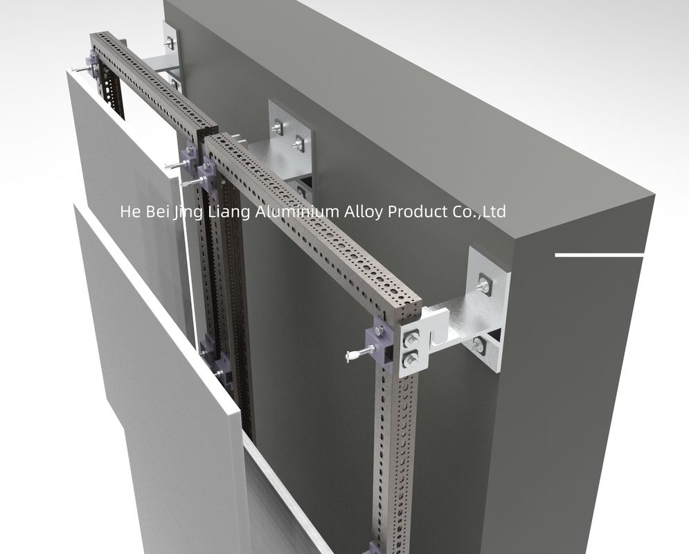 Composite polyester renforcé de verre résistant au feu pour système de support de façade ventilée