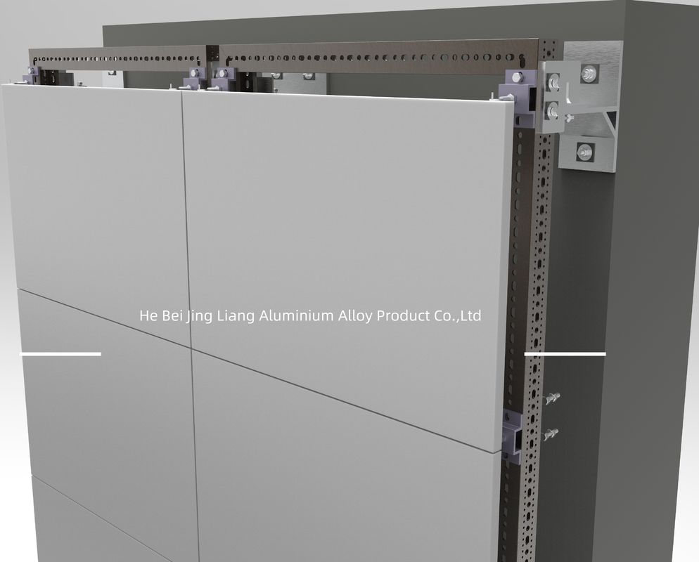 Composite polyester renforcé de verre résistant au feu pour système de support de façade ventilée