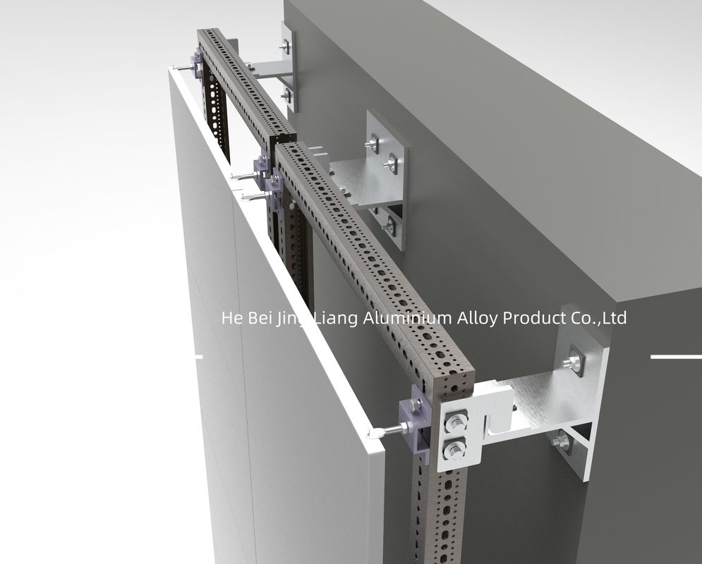Composite polyester renforcé de verre résistant au feu pour système de support de façade ventilée