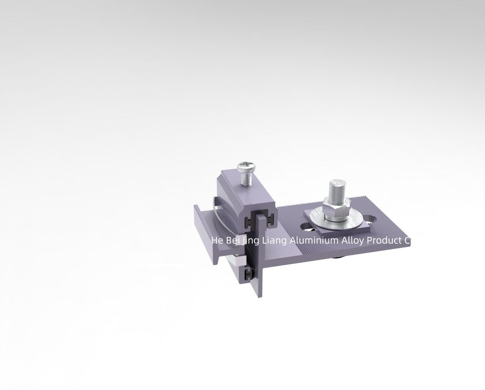 OEM système de support de revêtement de mur de rideau monté sur le mur couleur naturelle 4 mm