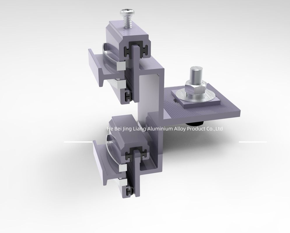 OEM système de support de revêtement de mur de rideau monté sur le mur couleur naturelle 4 mm