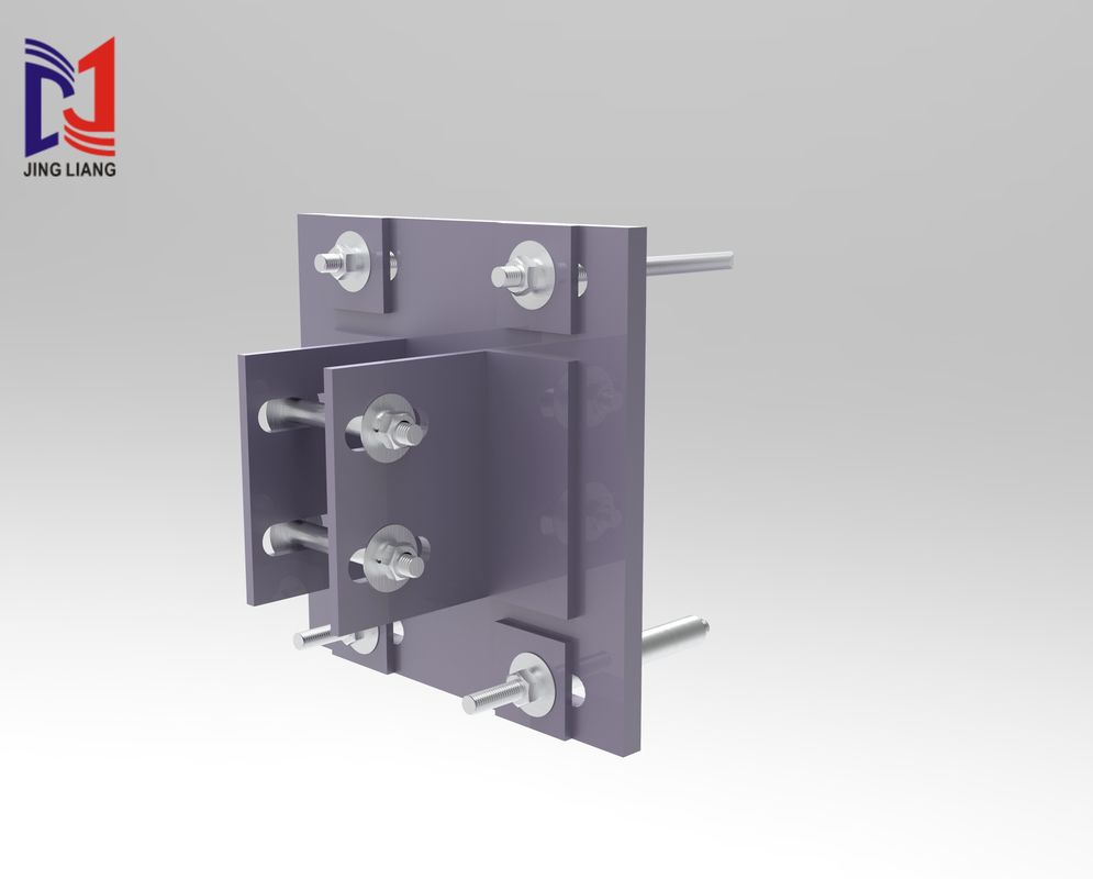 Système de support de façade ventilée en terre cuite pour panneau de 30 mm avec construction haute performance