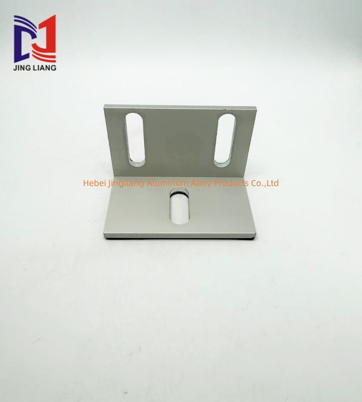 Code d'angle 80*50*50mm pour le système de support de façade avec revêtement d'oxydation anodisant