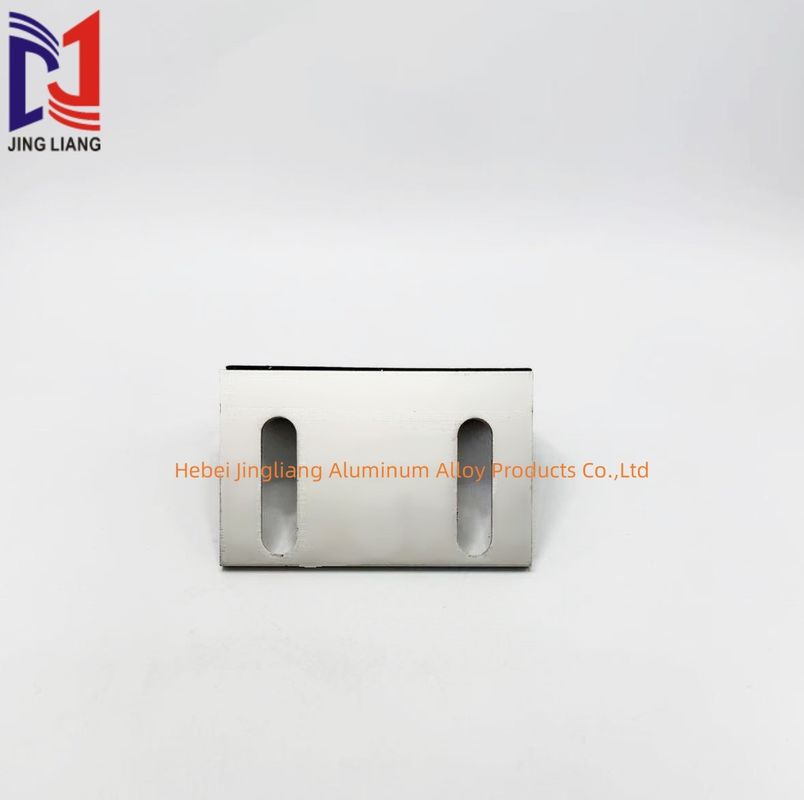 Code d'angle 80*50*50mm pour le système de support de façade avec revêtement d'oxydation anodisant