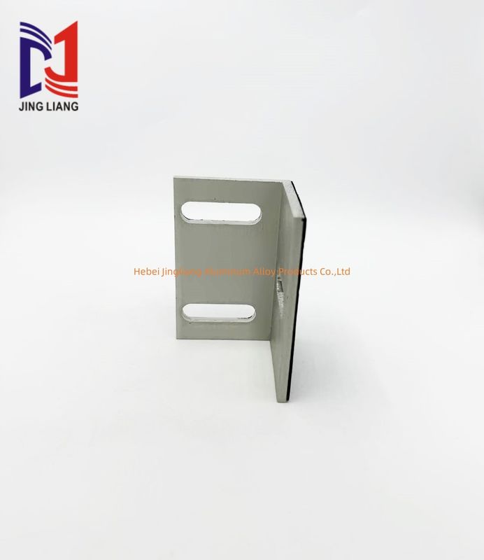 Code d'angle 80*50*50mm pour le système de support de façade avec revêtement d'oxydation anodisant