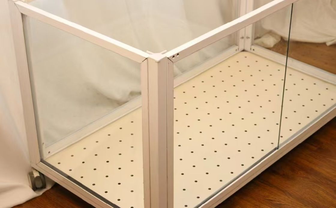 Cage pour animaux de compagnie légère et facile à déplacer pour petits et moyens animaux