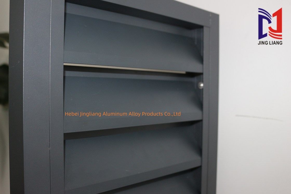 Persienne en aluminium personnalisée avec revêtement en poudre, PVDF ou oxydation anodique pour la décoration