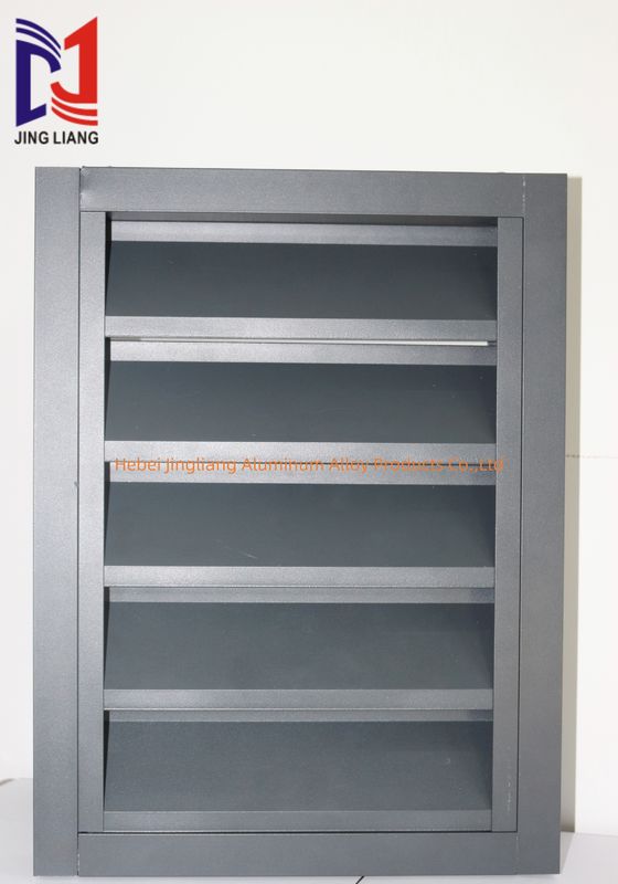 Persienne en aluminium personnalisée avec revêtement en poudre, PVDF ou oxydation anodique pour la décoration