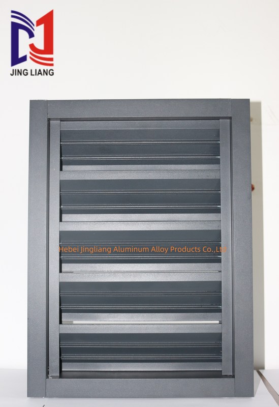 Persienne en aluminium personnalisée avec revêtement en poudre, PVDF ou oxydation anodique pour la décoration