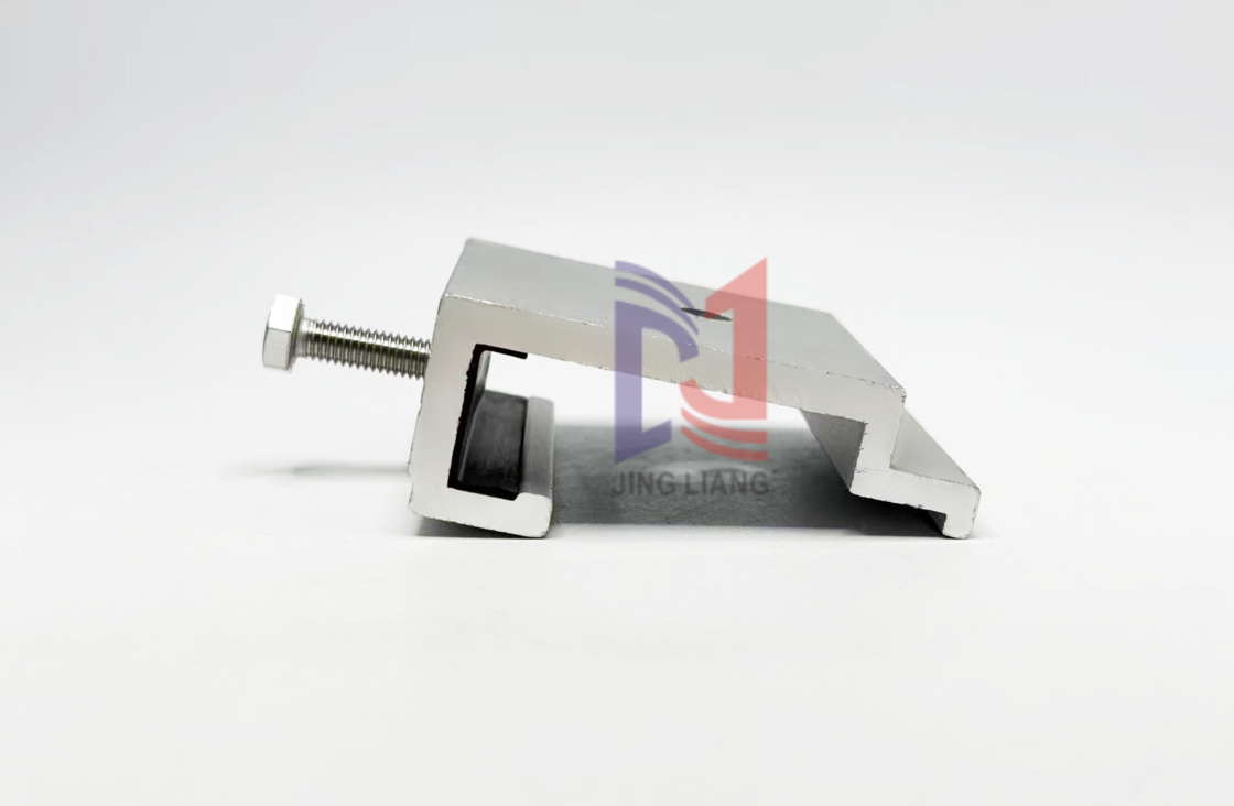 Agrafe en aluminium anti-corrosion pour système de support de revêtement en pierre