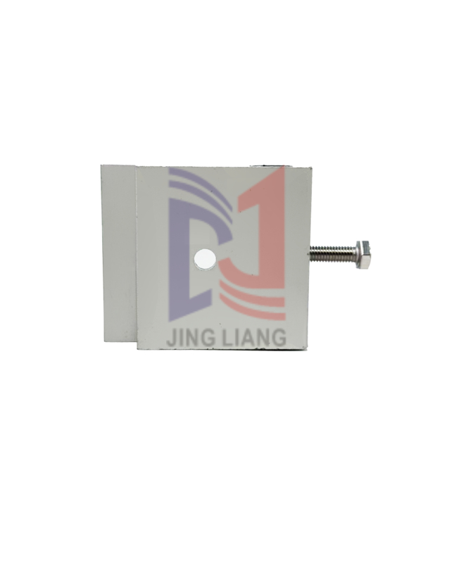 Agrafe en aluminium anti-corrosion pour système de support de revêtement en pierre