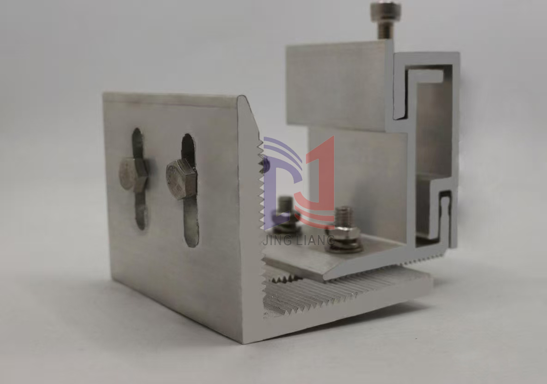 Composants de fixation en aluminium durables et anticorrosion, faciles à installer, pour système de support de façade