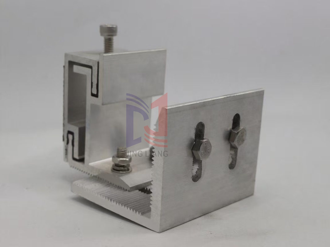Composants de fixation en aluminium durables et anticorrosion, faciles à installer, pour système de support de façade