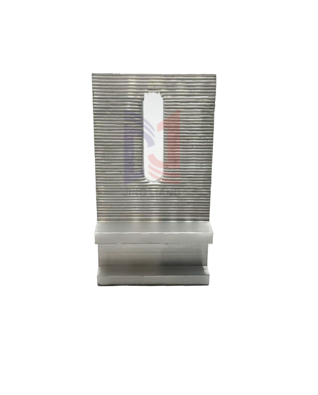 Agrafes en forme de F en aluminium anticorrosion pour système de support de façade en terre cuite de 30 mm