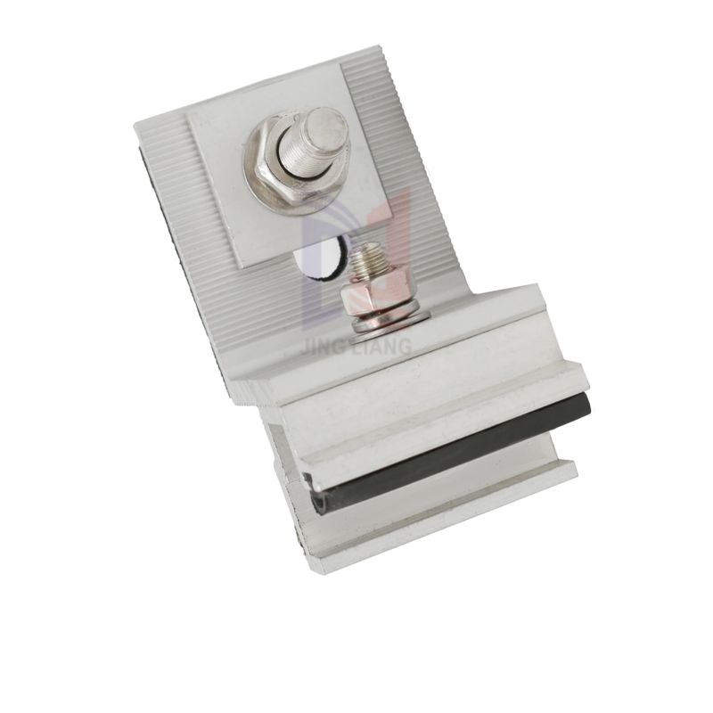 Clip en aluminium léger pour une façade en terre cuite de 20 mm Système de support pour bâtiments commerciaux et résidentiels