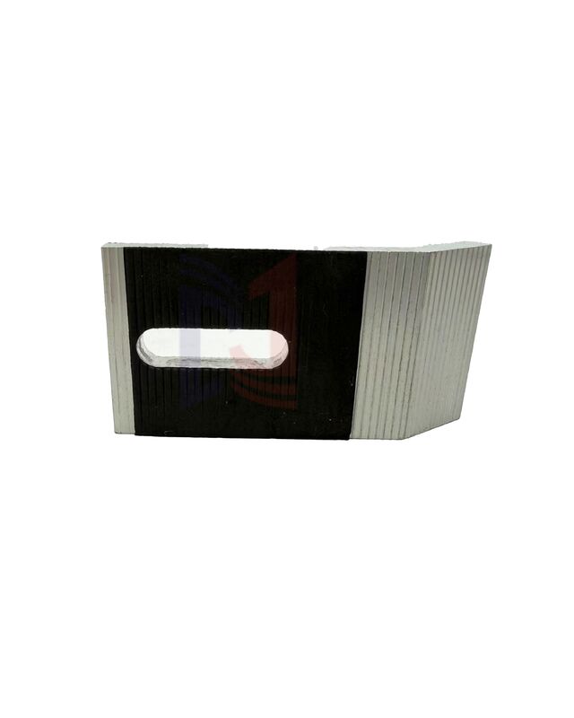 Système de support de façade en pierre à support anti-corrosion et facile à installer