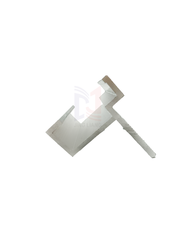 Installation facile et clip en aluminium personnalisé pour système de support de façade