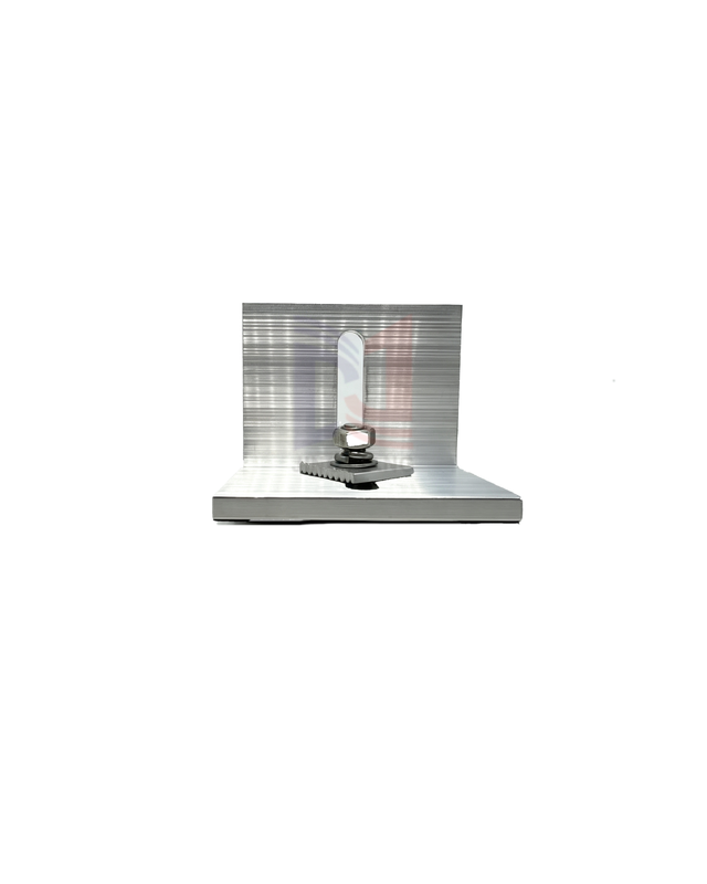 Système anti-corrosion et de support en aluminium facile à installer pour les façades