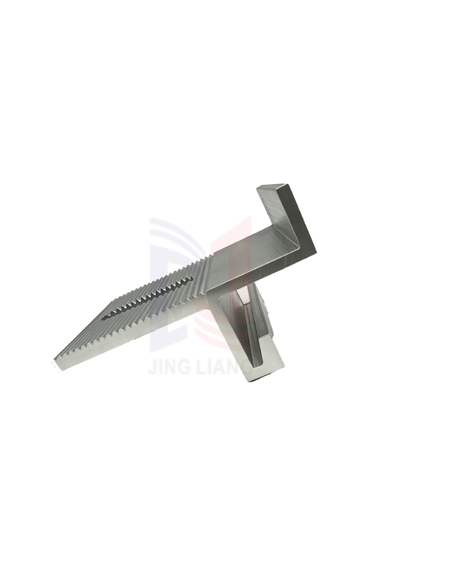 Clip en aluminium pour système de support de façade, écoénergétique et anticorrosion