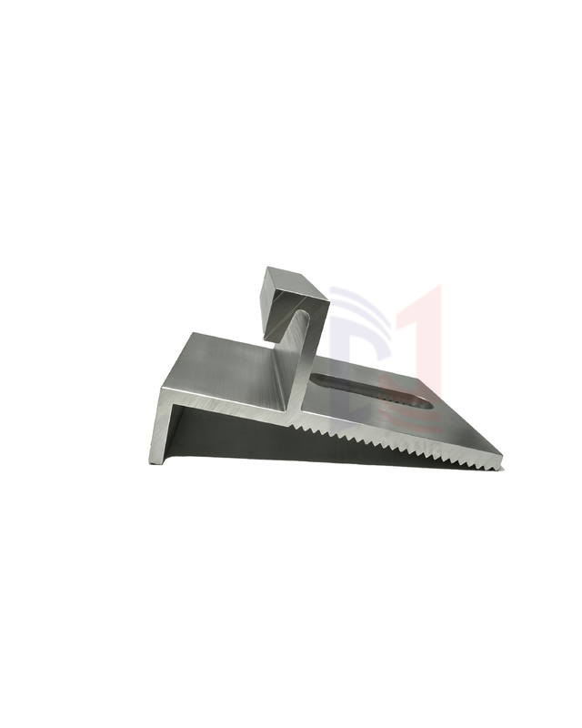 Clip en aluminium pour système de support de façade, écoénergétique et anticorrosion