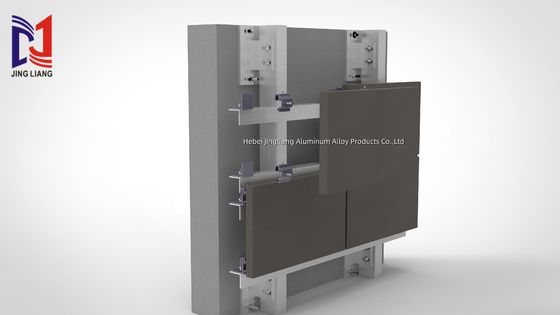 Systèmes de façade ventilés à l'appui de boulons à oreille en pierre